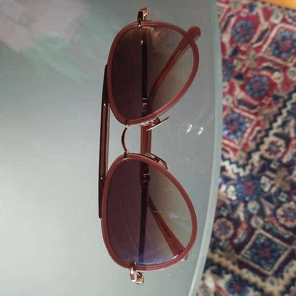 ?MR LEIGHT by GARRETT LEIGHT? Doheny SL Sunglasses ~ Aviator Rosewood NWT main image 8